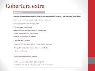 Cobertura extra

 