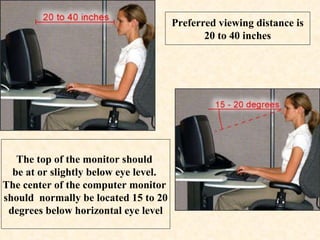 Office ergonomics | PPT