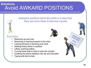 Office ergonomics by kapil | PPT