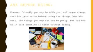 Office etiquette | PPSX