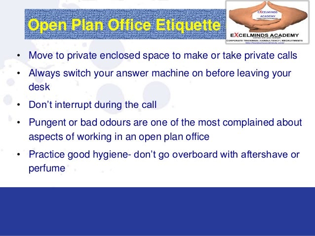 Office Etiquettes And Ethics