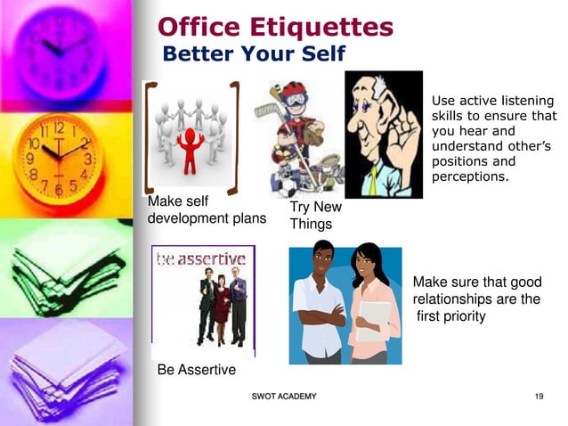 Office etiquette tips