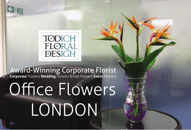 office flowers plants delivery by top london florist office flowers
