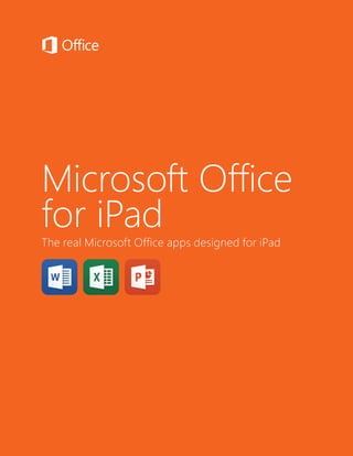 Microsoft Office for iPad Product Guide - Atidan | PDF