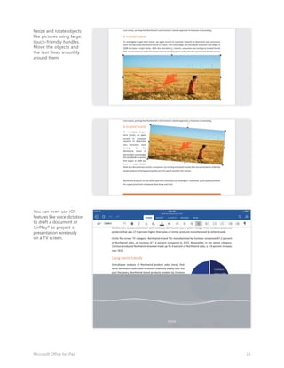 Microsoft Office for iPad Product Guide - Atidan | PDF