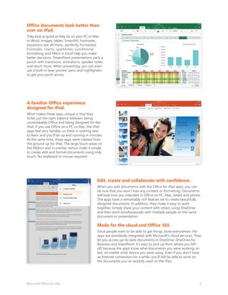 Microsoft Office for iPad Product Guide - Atidan | PDF