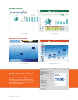 Microsoft Office for iPad Product Guide - Atidan | PDF