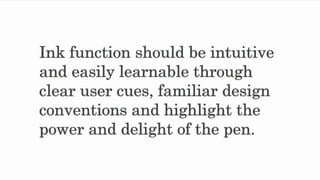 Office Touch for Windows in INK Presentation from Microsoft Research