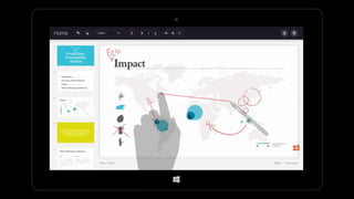 Office Touch for Windows in INK Presentation from Microsoft Research