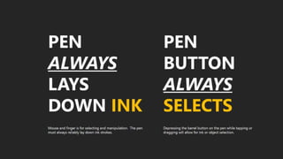Office Touch for Windows in INK Presentation from Microsoft Research