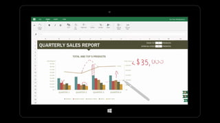 Office Touch for Windows in INK Presentation from Microsoft Research