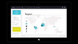 Office Touch for Windows in INK Presentation from Microsoft Research