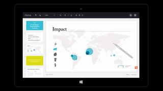 Office Touch for Windows in INK Presentation from Microsoft Research