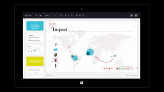 Office Touch for Windows in INK Presentation from Microsoft Research