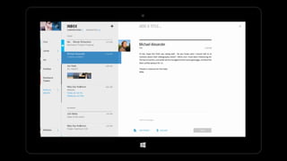 Office Touch for Windows in INK Presentation from Microsoft Research