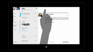Office Touch for Windows in INK Presentation from Microsoft Research