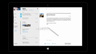 Office Touch for Windows in INK Presentation from Microsoft Research