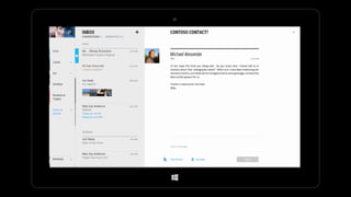 Office Touch for Windows in INK Presentation from Microsoft Research
