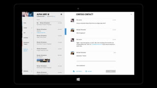 Office Touch for Windows in INK Presentation from Microsoft Research