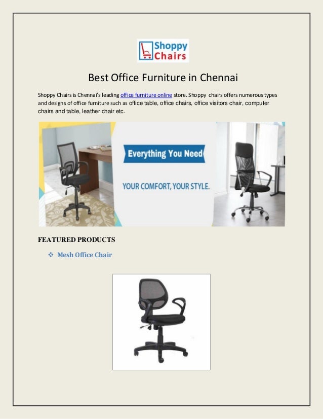 Office Furniture Chennai