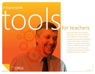 Indispensable tools for teachers in Microsoft  Office