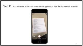Office lens document | PPTX