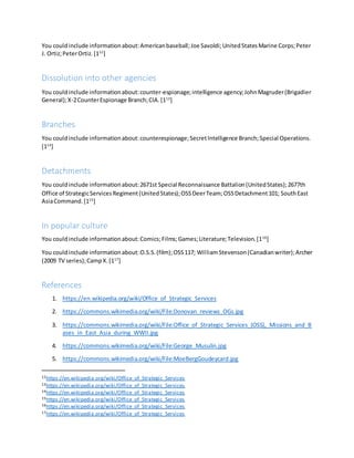 Office of strategic services PDF