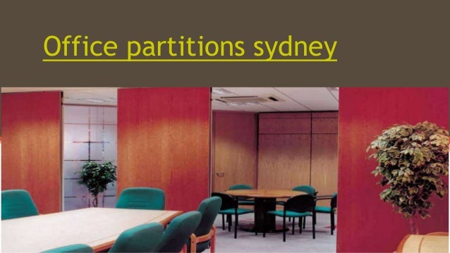 Office partitions sydney
 