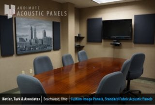 Office Acoustical Treatments: Acoustic Panels for Noise Reduction in Offices