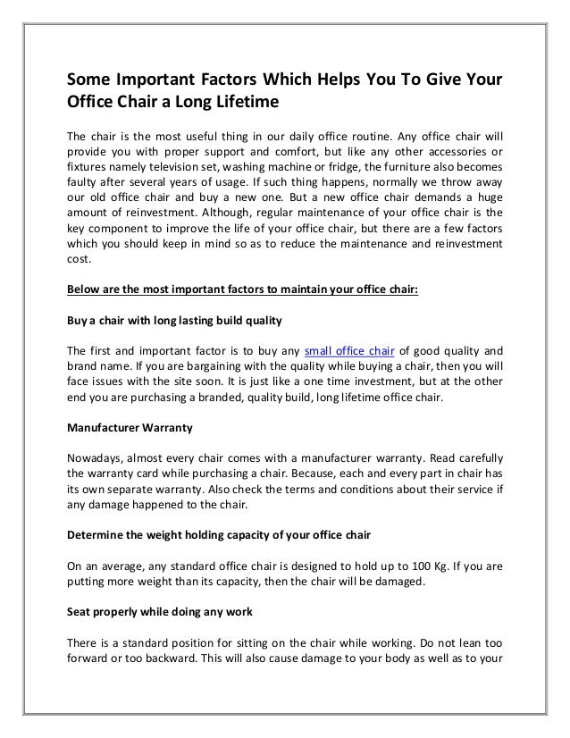 Office Posture Chairs