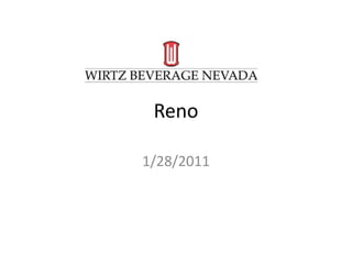 Reno 1/28/2011 