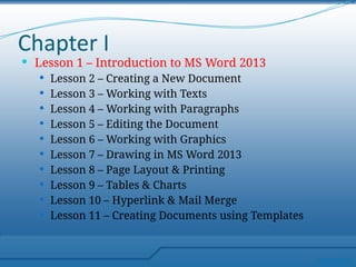 OfficeProd.Lesson1.Introduction to MS Word 2013.ppsx