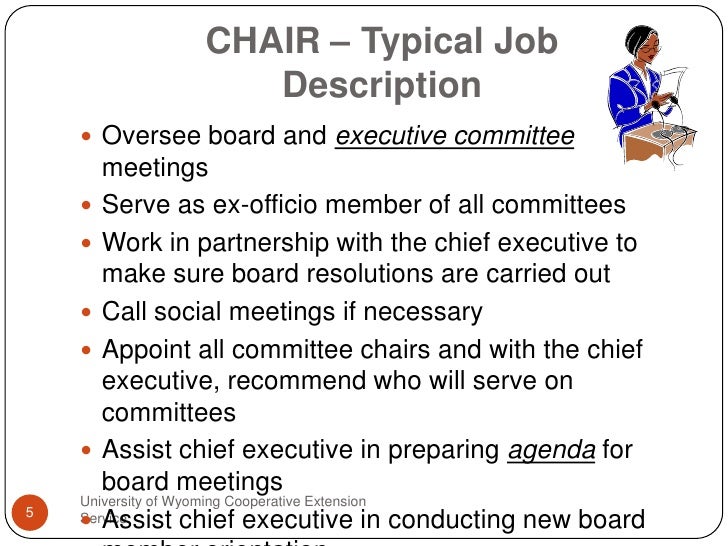 Board Officer Responsibilities