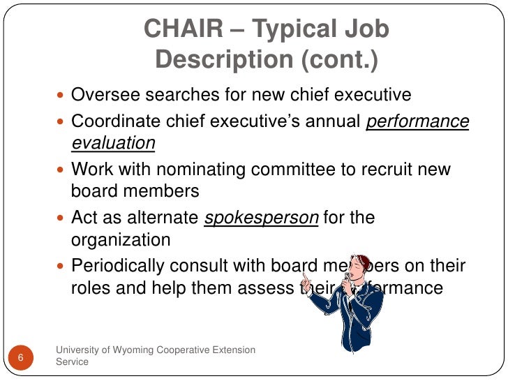 Board Officer Responsibilities
