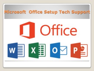 Microsoft Office Setup Tech Support
 