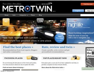 Sunday, 21 February 2010
 