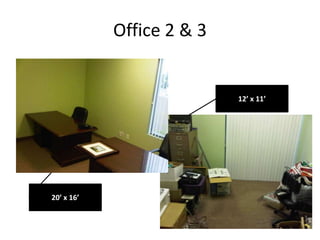 Office space overview | PPTX