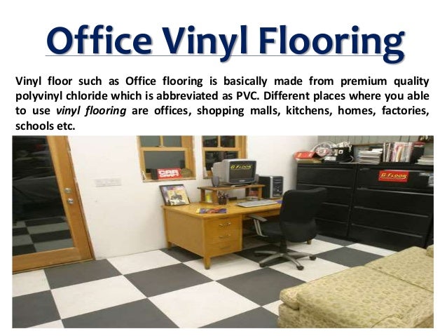 Office Vinyl Flooring