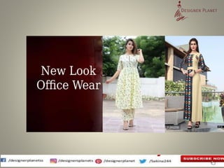 How To Dress Up For Interview Indian formal wear for women Designerplanet |  PPTX