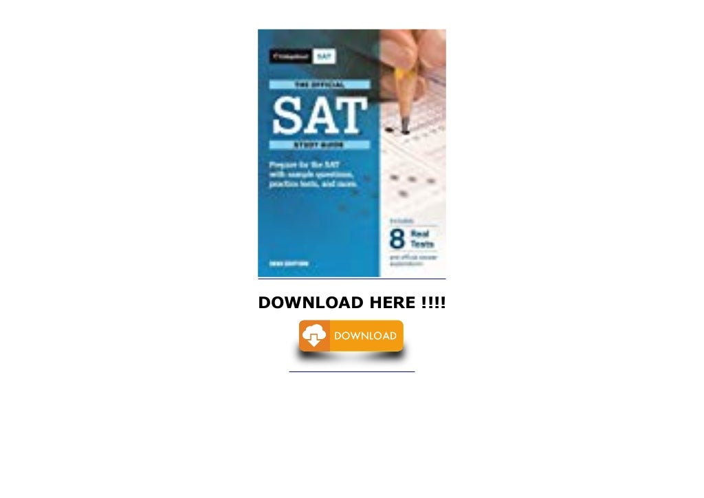 Full version Official SAT Study Guide 2020 Edition Complete