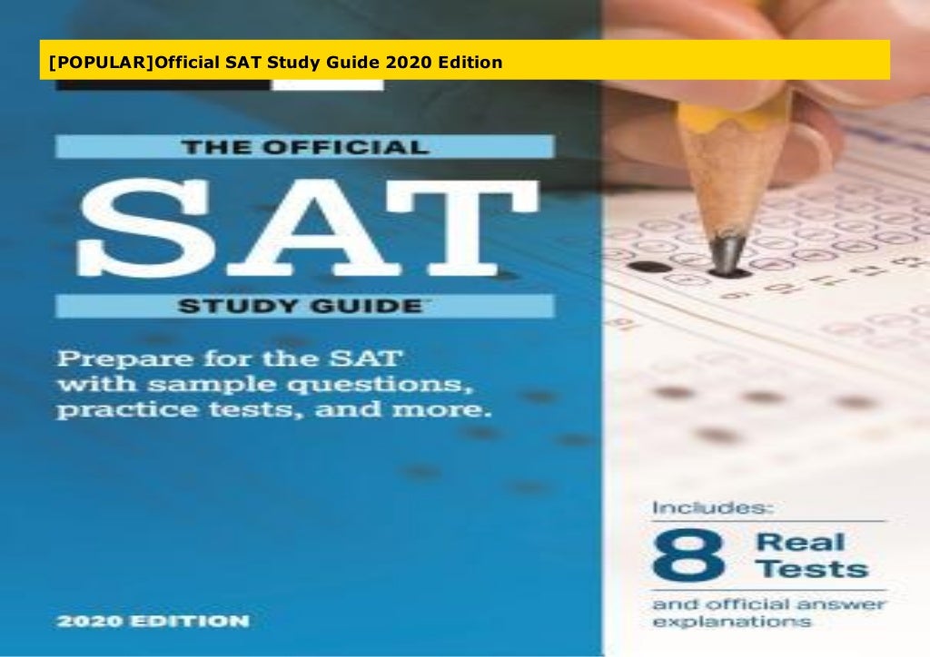 [PREMIUM]Official SAT Study Guide 2020 Edition
