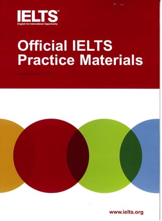 Official ielts practice material