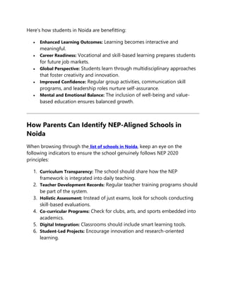 Official List of Schools in Noida Following NEP 2020 Guidelines.pdf