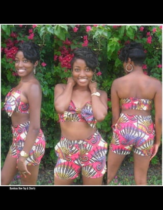 Bandeau Bow Top & Shorts

 