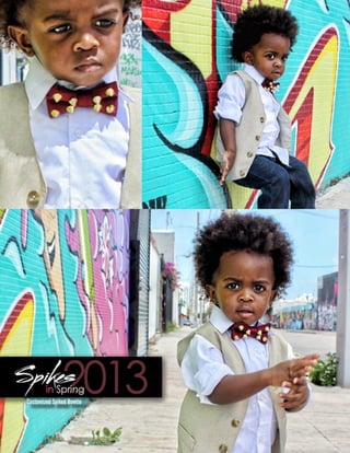 Customized Spiked Bowtie

 