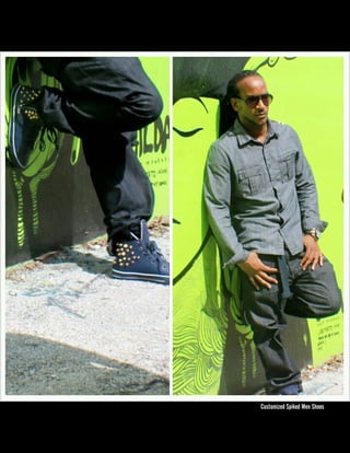 Customized Spiked Men Shoes

 