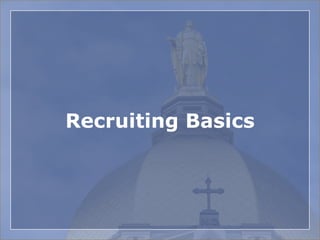 Recruiting Basics
 