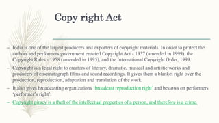 Official Secret Act and Copy Right Act.pptx - Elseena Joseph