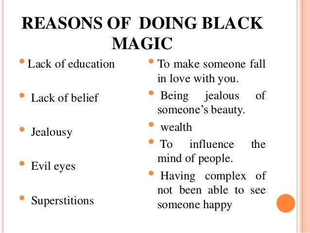 Can Black Magic Be Done On Food Can Black Magic Be Done On Food