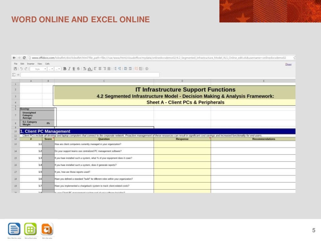 Offidocs Office Suite To Edit Excel Online And Word Online